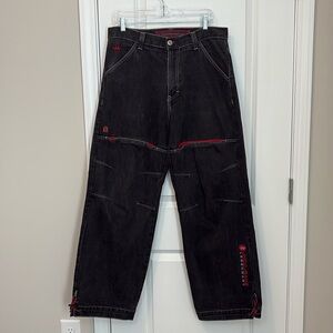 JNCO Jeans Legendary Jeans Size 34W by 32 Inseam Black